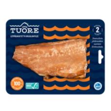 Филе радужного лосося копченого на свежей ольхе Saimaan Tuore Leppäsavustettu ASC kirjolohifilee 200 г