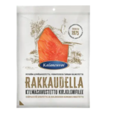 Филе радужной форели холодного копчения Kalaneuvos Rakkaudella Kylmäsavustettu kirjolohifileesiivu 100 г Филе радужной форели холодного копчения Kalaneuvos Rakkaudella Kylmäsavustettu kirjolohifileesiivu 100 г