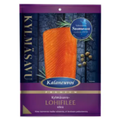 Филе радужной форели холодного копчения Kalaneuvos Kylmäsavulohifilee siivu 150г