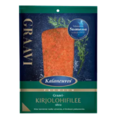 Филе радужной форели слабой соли Kalaneuvos Graavikirjolohifilee siivu 150 г