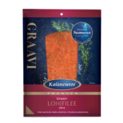 Филе лосося слабой соли с укропом Kalaneuvos Graavilohifilee 150 г