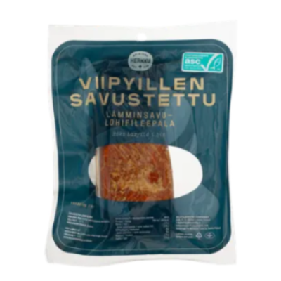 Филе лосося горячего копчения Herkku Viipyillen lämminsavustettu lohifileepala 200 г