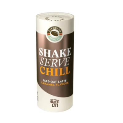 Овсяный кофейный напиток Oatly Kahvijuoma Latte Caramel-makuinen со вкусом латте и карамели 235 мл