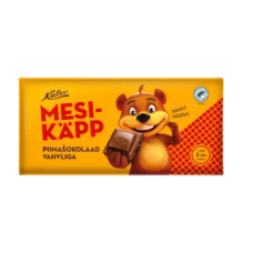 Шоколад молочный с вафельной крошкой Kalev Mesikapp 270г