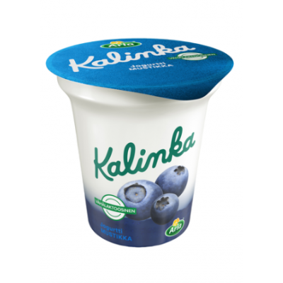 Йогурт Arla Kalinka mustikka 150г черника