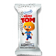 Ванильный глазированный сырок с кусочками шоколада VAIKE TOM 38г