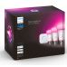 Стартовый комплект Philips Hue Белый и цветная атмосфера E27, 3 лампы и мост