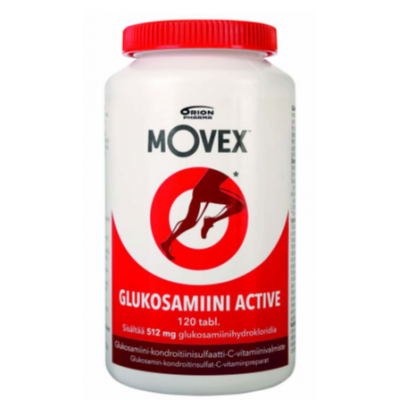 Таблетки для суставов MOVEX GLUCOSAMINE ACTIVE 120 таб