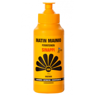 Горчица Matin Mainio sinappi 300г сладкая
