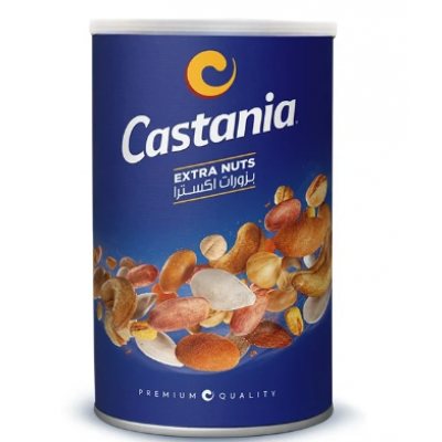 Смесь из орехов Castania Extra Mix Орехи 450 г в банке
