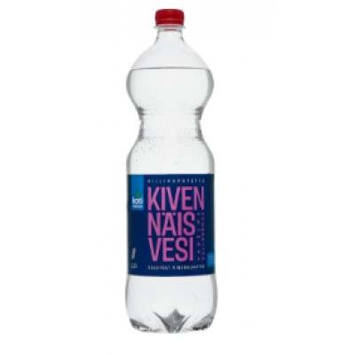 Минеральная вода c малиной Kotimaista Kivennaisvesi vadelma 1,5л
