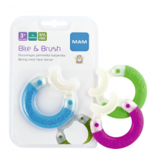Жевательное кольцо Ainu Mam Bite & Brush 1шт