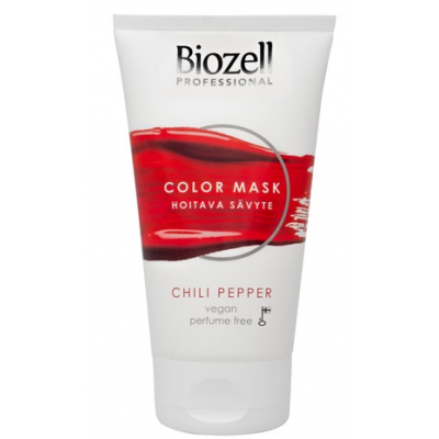 Оттеночная маска для волос Biozell Professional Color Mask Hoitava Savyte Chili Pepper 150мл