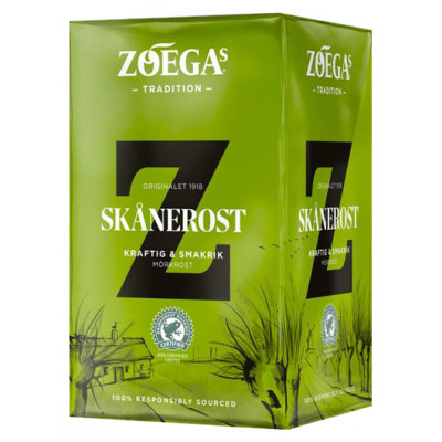 Молотый кофе Zoegas Skanerost 450г