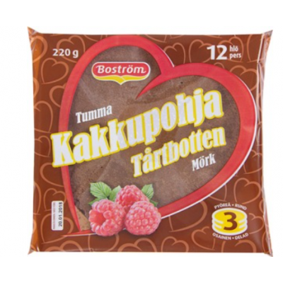 Основа для торта с какао E. Bostrom Tumma Kakkupohja 220г