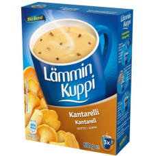 Сухой готовый суп с лисичками Bla Band Lammin Kuppi Vahalaktoosinen Kantarellikeitto 3X20г
