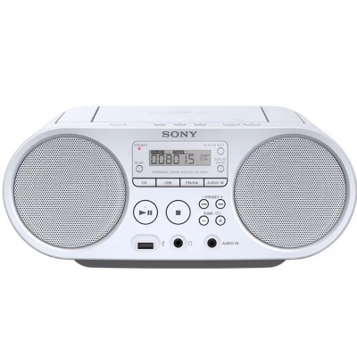Магнитола Sony ZS-PS50 белый