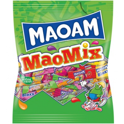 Цветные ириски Haribo Maoam Maomix 150г со вкусом фруктов и колы