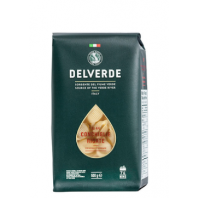 Паста DELVERDE Conchiglie rigate №44 500 г