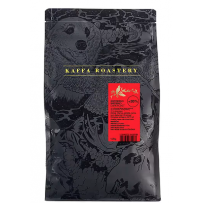 Кофе в зернах Kaffa Roastery Espresso Inferno, 1 кг + 200 г Кофе в зернах Kaffa Roastery Espresso Inferno, 1 кг + 200 г