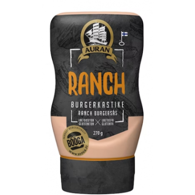 Соус для бургеров Auran Ranch Burger 270г не содержит глютена и лактозы